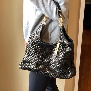 Cole Haan Black Patent Handbag